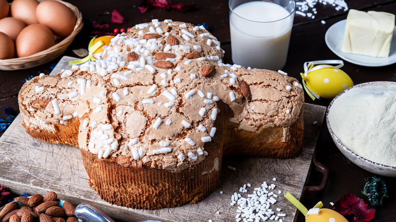 Colomba Pascal, Páscoa na Itália